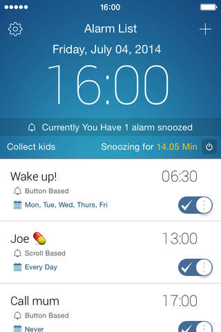 Snooze You Choose Alarm Clock screenshot 4