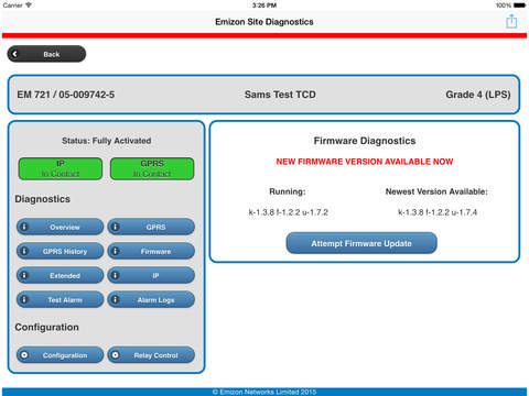 【免費生產應用App】Emizon Site Diagnostics-APP點子