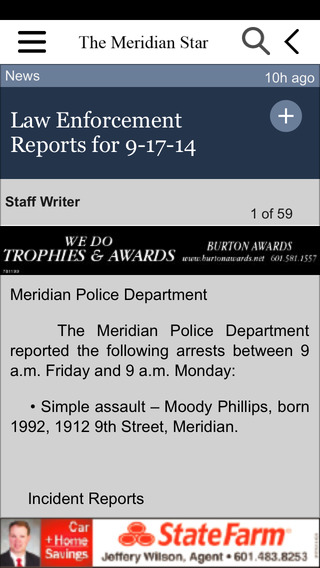 【免費新聞App】Meridian Star-APP點子