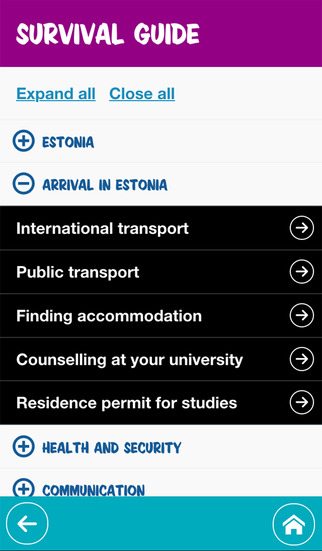 【免費教育App】Study in Estonia: Survival Guide-APP點子