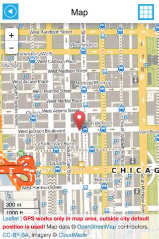 Chicago (USA United States) Offline GPS Map & Travel Guide Free screenshot 2