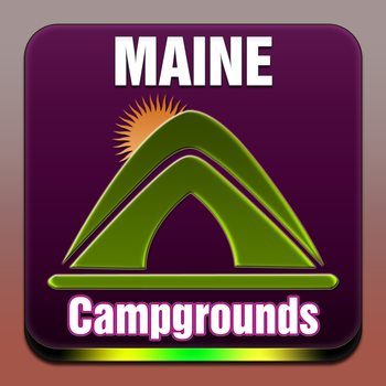 Maine Campgrounds Offline Guide LOGO-APP點子