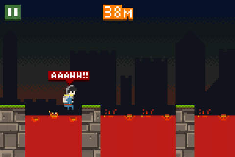 Endless Runner - classic pixel game screenshot 2