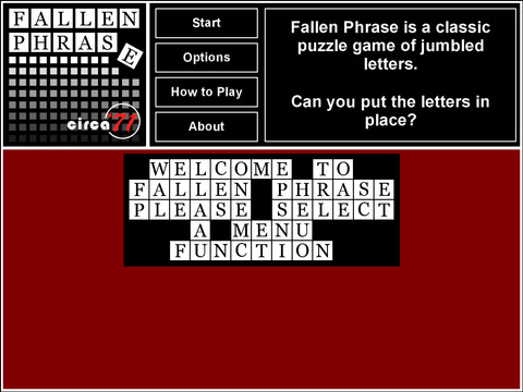 Fallen Phrase Lite screenshot 2