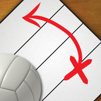 InfiniteVolleyball Whiteboard : Volleyball Whiteboard and Clipboard App for Coaches LOGO-APP點子