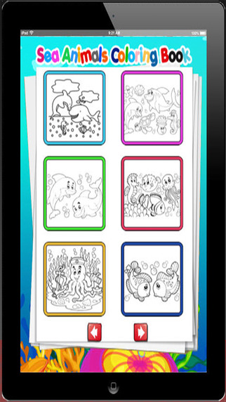 免費下載教育APP|Sea Animals Coloring Book app開箱文|APP開箱王