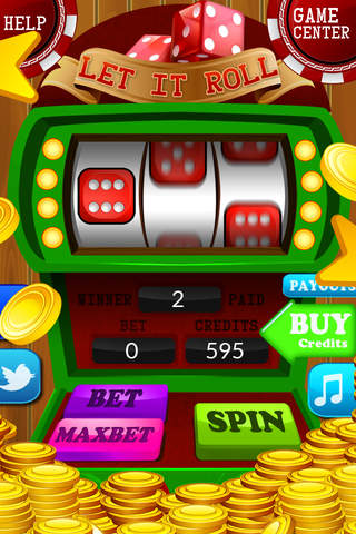 Let It Roll - High Rolling Casino Dice Slots screenshot 2