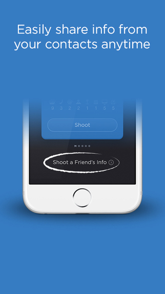 【免費生產應用App】Shoot Contact Sharing-APP點子