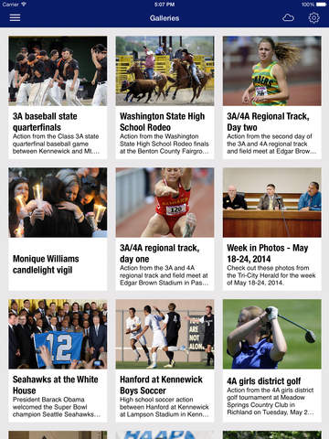 Tri-City Herald Newspaper app for iPad screenshot 3