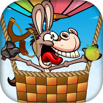 Donkey Slingshot Revenge - Flying Pigs Chase Mania FREE 遊戲 App LOGO-APP開箱王