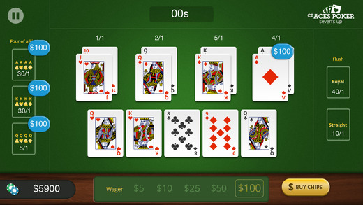 CTAces Poker - Seven's Up