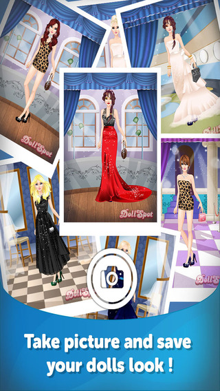 Ball Room Dress Up - Fun Doll Makeover Game
