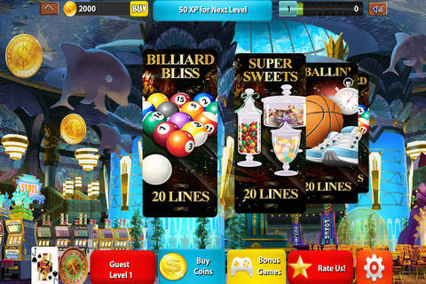 Planet of Las Vegas Slots Legacy PRO: The Perfect Tiny Casino Fantasy screenshot 3