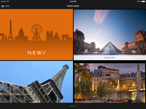 Hotel Royal Cardinal Paris for iPad screenshot 2