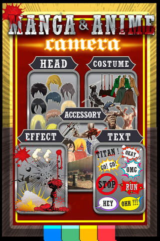 CamCCM - Sticker Manga and Anime Camera : Photos Booth Make up Attack on Titans for Teens screenshot 3