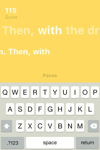 JUST TYPE - How Fast Can You Type? screenshot 3