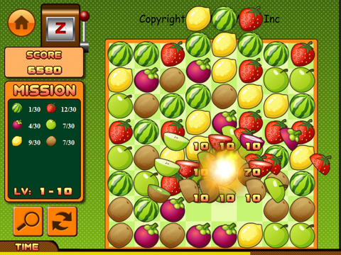 【免費遊戲App】fruit Match3-APP點子