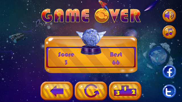 【免費遊戲App】Space Rings Race FREE-APP點子