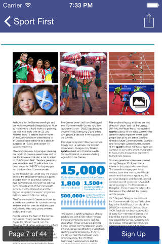 Sport First Magazine screenshot 2