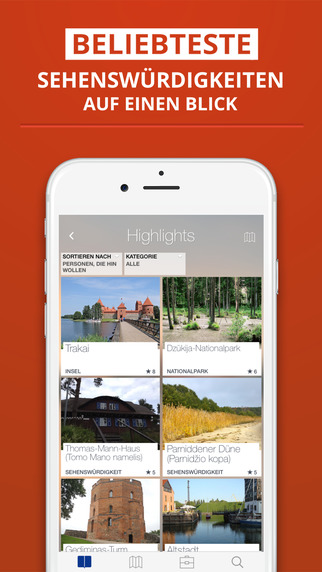 【免費旅遊App】Litauen - dein Reiseführer mit Offline Karte von tripwolf (Guide für Sehenswürdigkeiten, Touren und Hotels in Vilnius, Trakai, Klaipėda uvm.)-APP點子