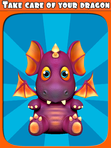 【免費遊戲App】My little Dragon - Caring a virtual creature-APP點子