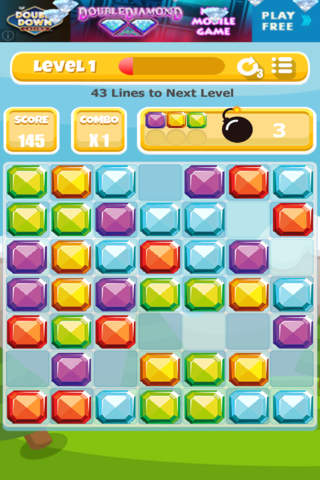 A Gem Mine: Jewel Match Line Puzzle - Pro Edition screenshot 4