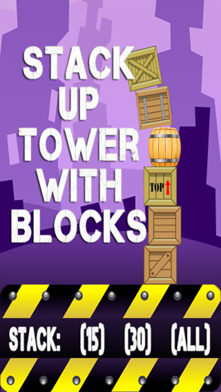 Stack Up Tower With Blocks