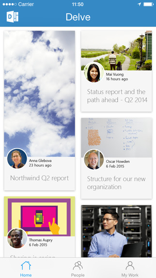 【免費商業App】Office Delve - for Office 365-APP點子