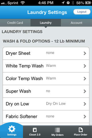 Zero Laundry screenshot 3