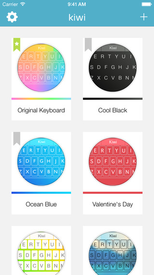 Kiwi - Beautiful Colorful Custom Keyboards for iOS 8