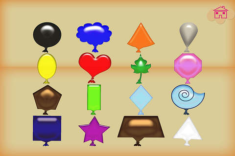 Shapes Arrow Preschool Learning Experience Bow Game screenshot 2