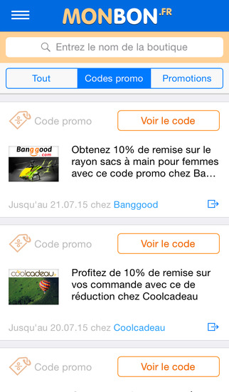 MonBon.fr – Codes Promo et Réductions
