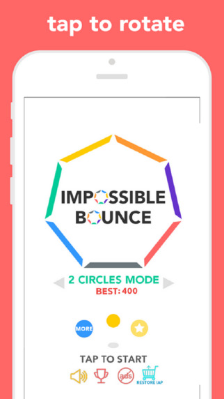 Impossible Bounce : Gon of dot up