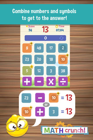 My Mobile Math Crunch App - Free Learning Academy Calculator Game screenshot 2