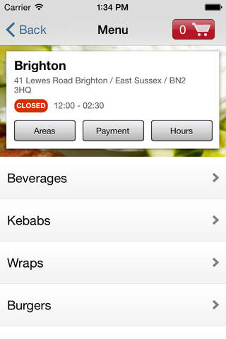 AA Charcoal Grill Brighton screenshot 3