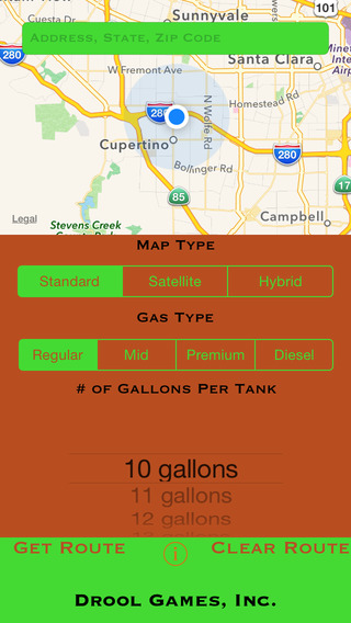 【免費交通運輸App】My Gas Map-APP點子