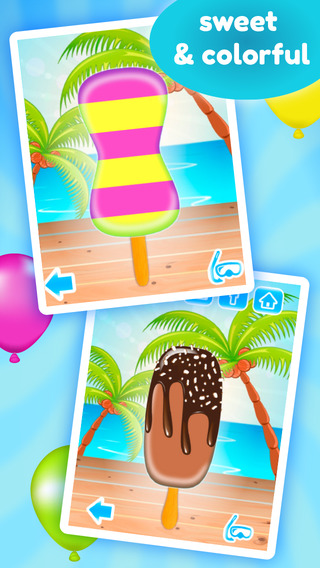 【免費遊戲App】Ice Candy Kids - Ice Cream Making Game-APP點子