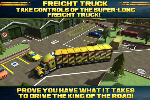 Factory Monster Truck Car Parking Simulator Game - Real Driving Test Sim Racing Games screenshot 3