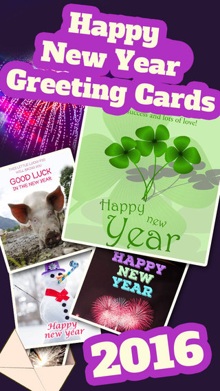 Happy New Year - Greeting Cards 2016