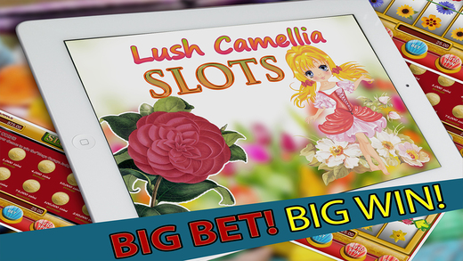 Lush Camellia Free - Casino Slot Machine with Huge Flower Jackpot