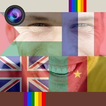 Picture Flag - Change Your Profile Picture To Your Country Flag or rainbow photo filter 攝影 App LOGO-APP開箱王