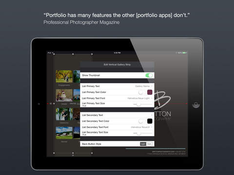 【免費攝影App】Portfolio for iPad - Present your Photos, Videos, and PDFs to Clients-APP點子