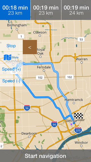 免費下載交通運輸APP|Michigan Offline Map & Navigation & POI & Travel Guide & Wikipedia with Real Time Traffic Cameras app開箱文|APP開箱王