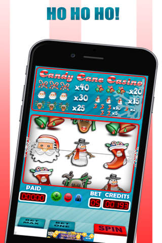 A Candy Cane Slots! Game screenshot 2