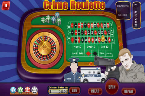 Arkham's Crime Vegas Style Roulette Prize Blitz - Free Jackpot Party Bonanza Casino Games screenshot 2