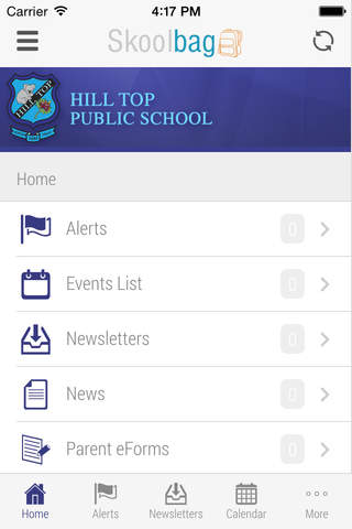Hill Top Public School - Skoolbag screenshot 2