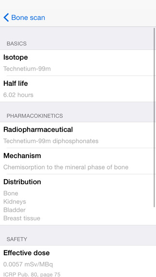 【免費醫療App】Radiotracer-APP點子