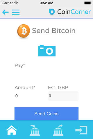 CoinCorner - Bitcoin Wallet screenshot 3