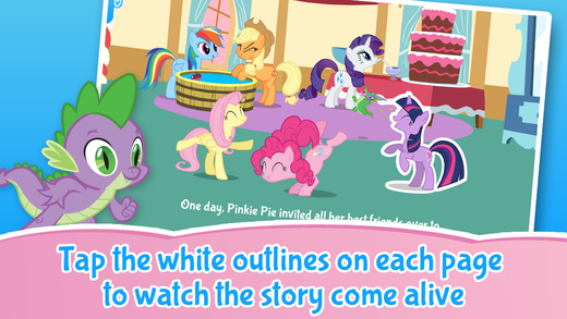 【免費書籍App】My Little Pony Party of One-APP點子