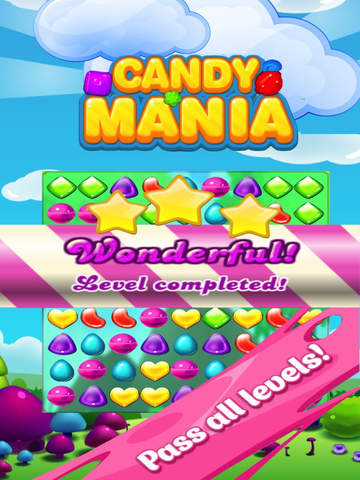 【免費遊戲App】Candy Star-The Candies Match 3 Puzzle Game For Girls & Kids-APP點子